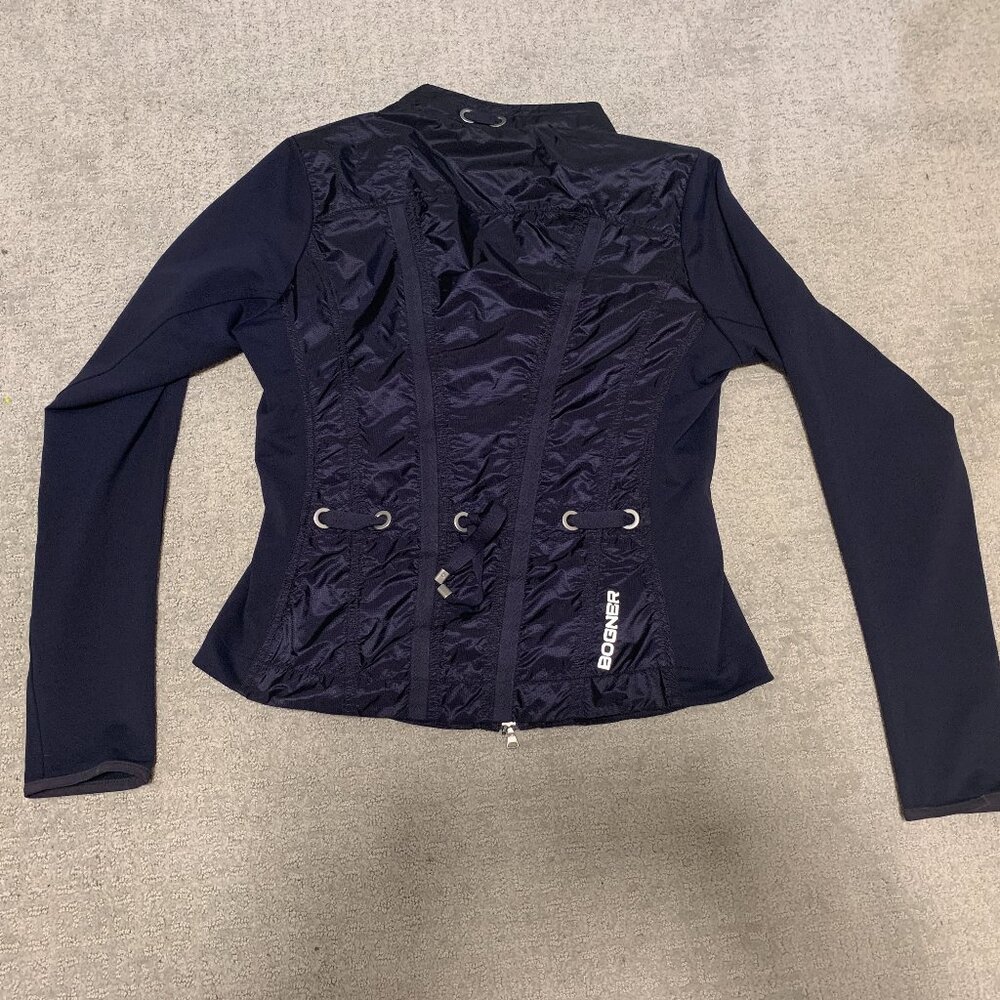 Bogner Softshell Jacket Navy Eu 40 - image 2